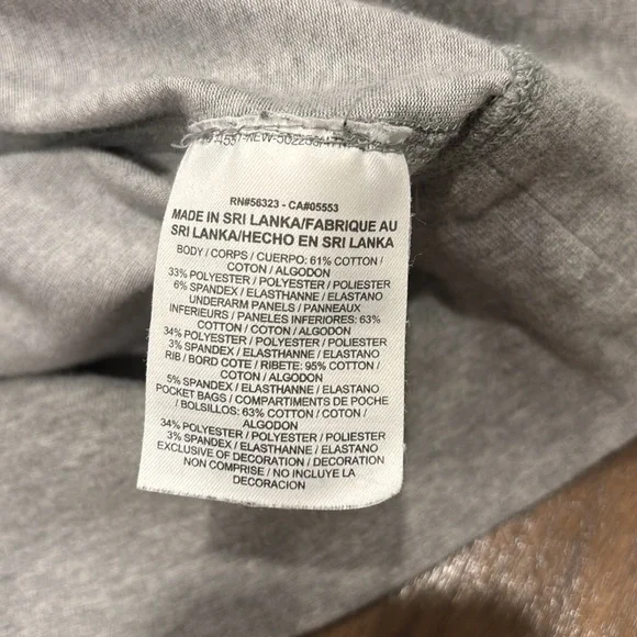 Nike Dri-Fit Atheltic Jacket, Medium | Gray - Picture 8 of 8